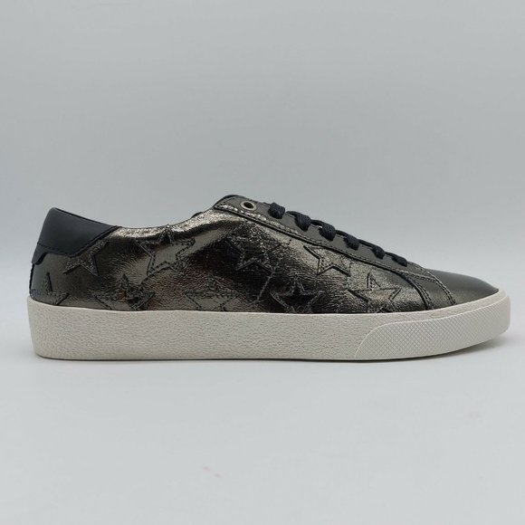 Saint Laurent Women's SL06 20 Court Classic Star Sneakers - Picture 1 of 11
